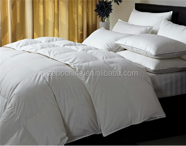 Goose Down and Washed Cotton: The Goose Down Comforter