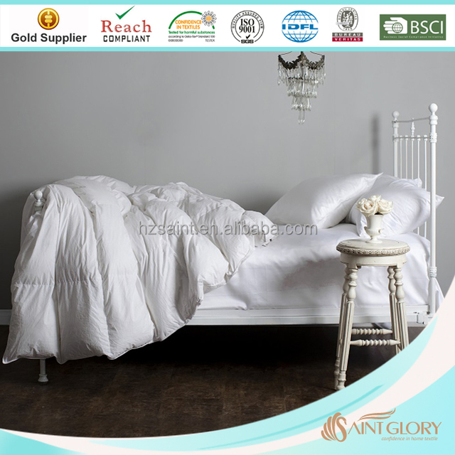 Goose Down and Washed Cotton: The Goose Down Comforter