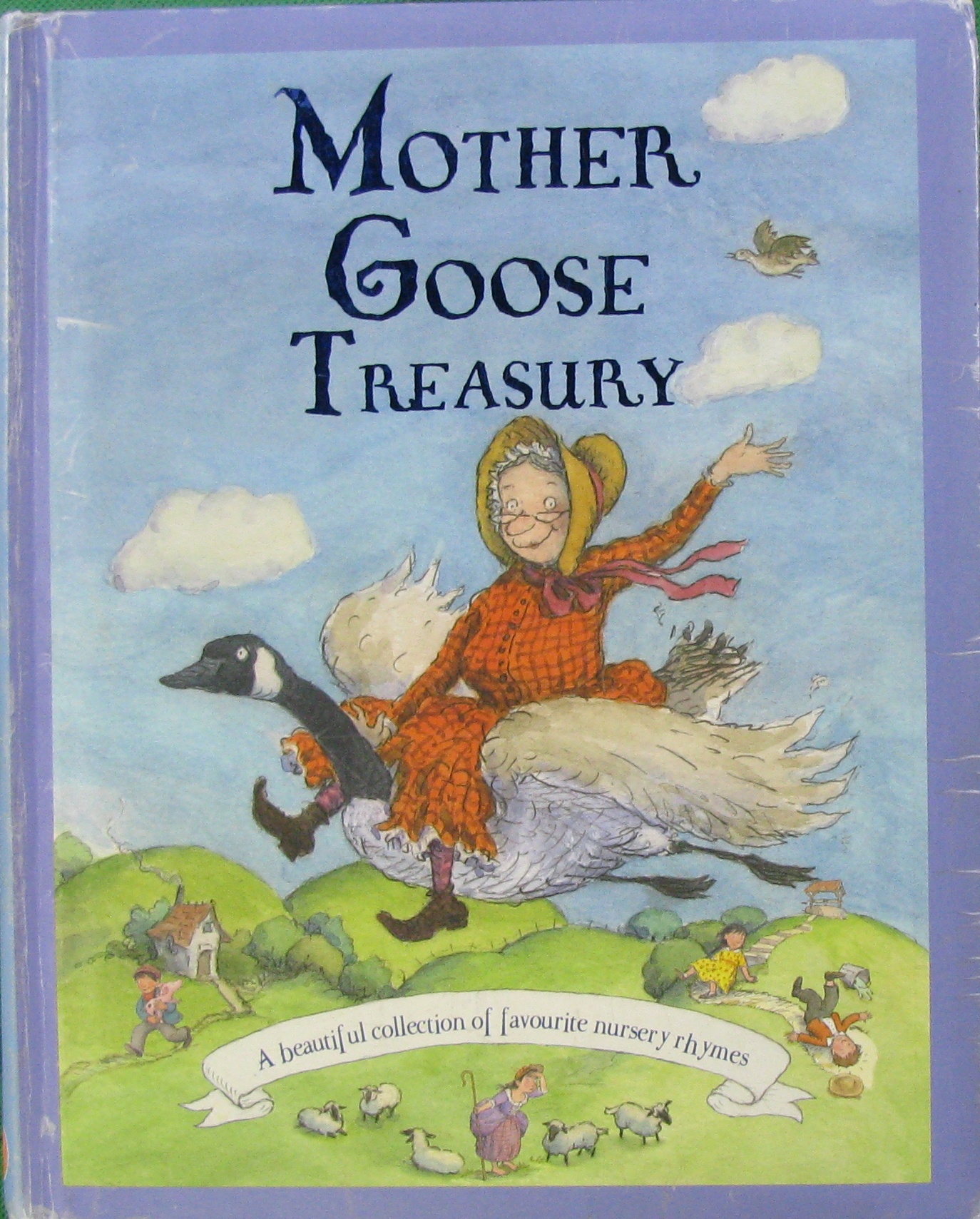 Title: Mother Goose Down Comforter - A Tribute to Warmth and Love