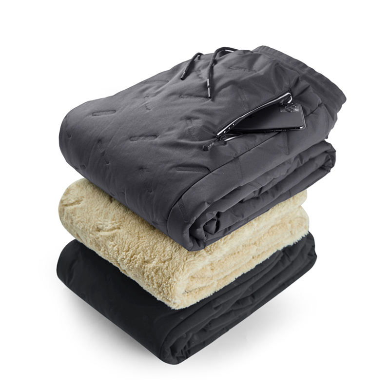 Title: Thermal Comfort and Style: Black Ice Down Blanket