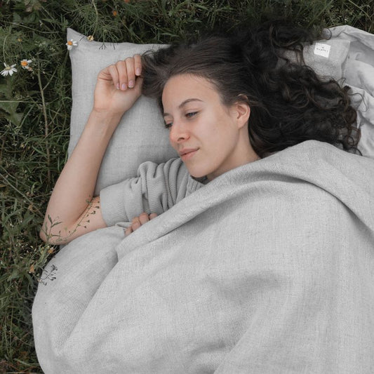 Sleeping with a Feather Duvet