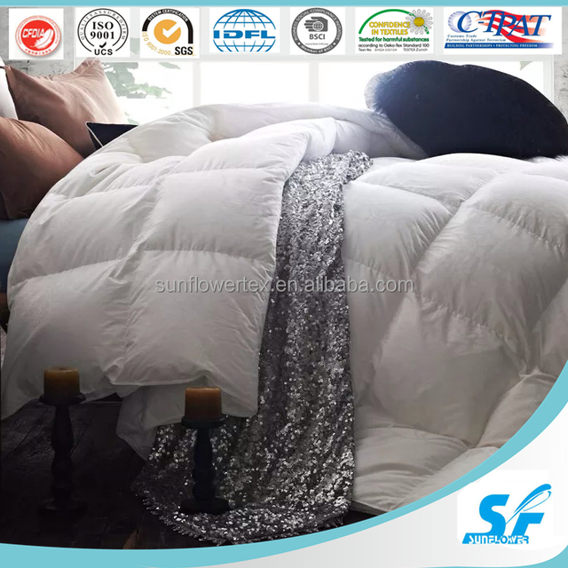 Title: Thermally Comfortable and High-Quality Down Sleeping Bag - 95% White Goose Down Winter Summer Duvet