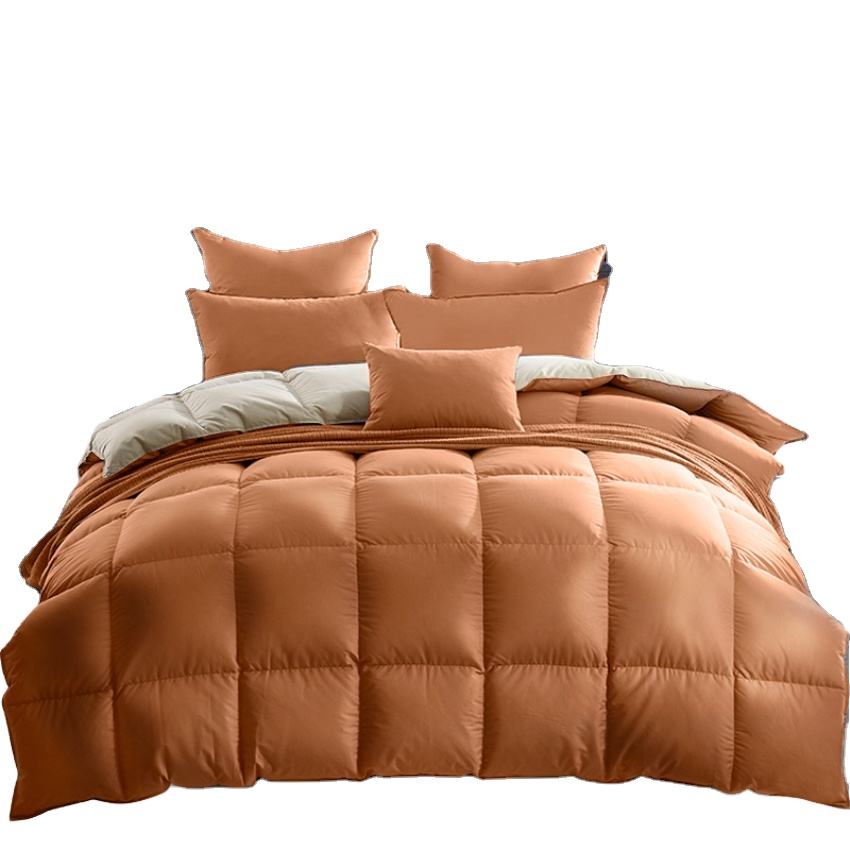 Title: The Ultimate Winter Bedding: 100% Duck Feather Quilt