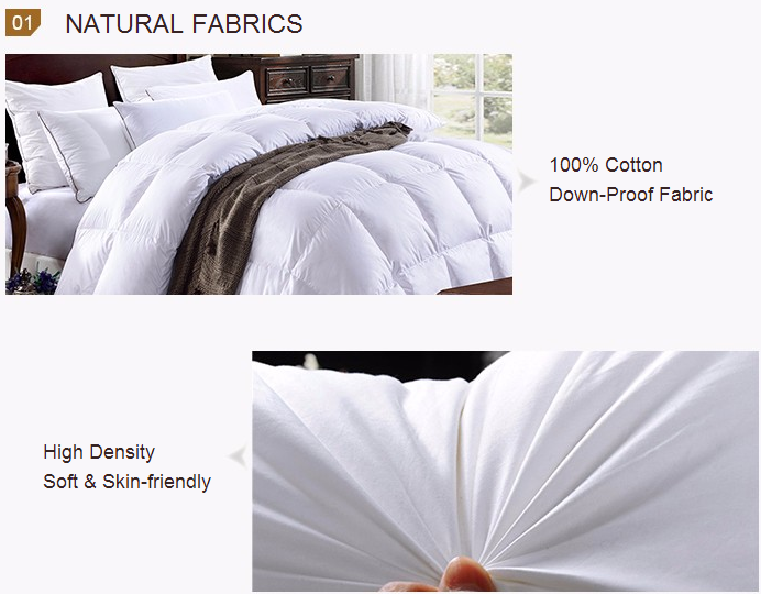 Title: The Ultimate Winter Bedding: 100% Duck Feather Quilt