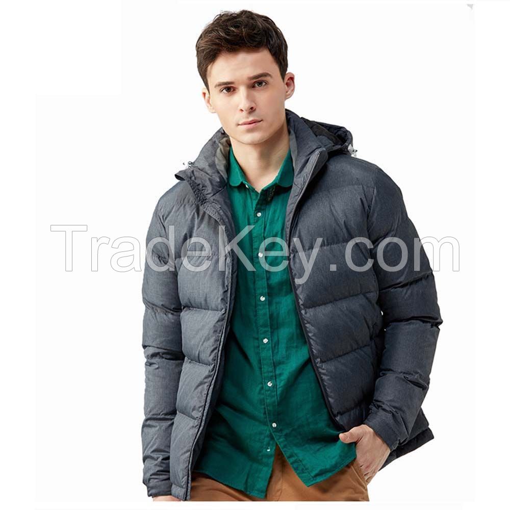 Title: 100% Real Duck Feather Quilted Jacket: Fashion Meets Function