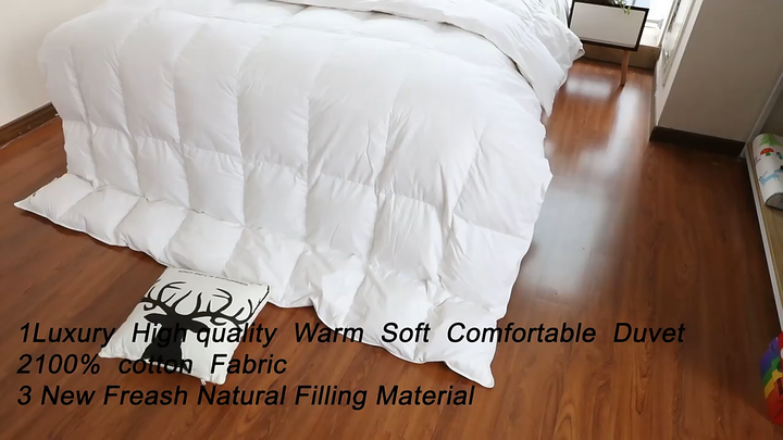 Title: The Unique Warmth of Pure Cotton and Feather Duvets