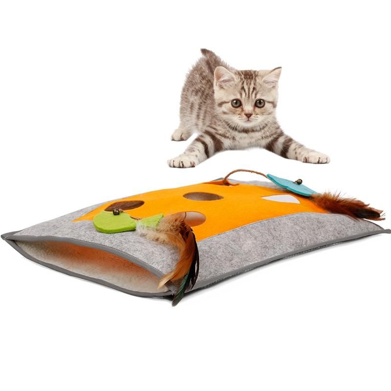 Cat-Themed Duck Feather Blanket Image Collection