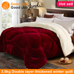 Title: The Winter Warmth of Duck Feather Quilted Blankets