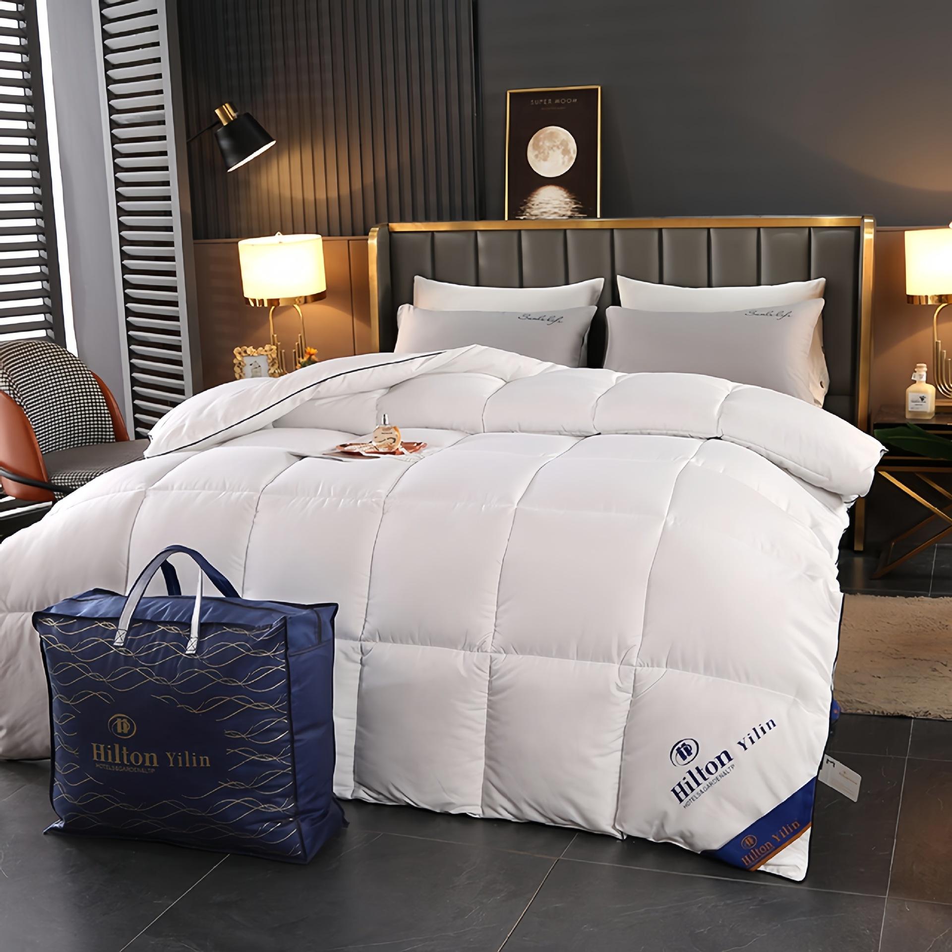 Title: The Hilton White Duck Feather Duvet: A Luxurious and Comforting Bedtime Essential