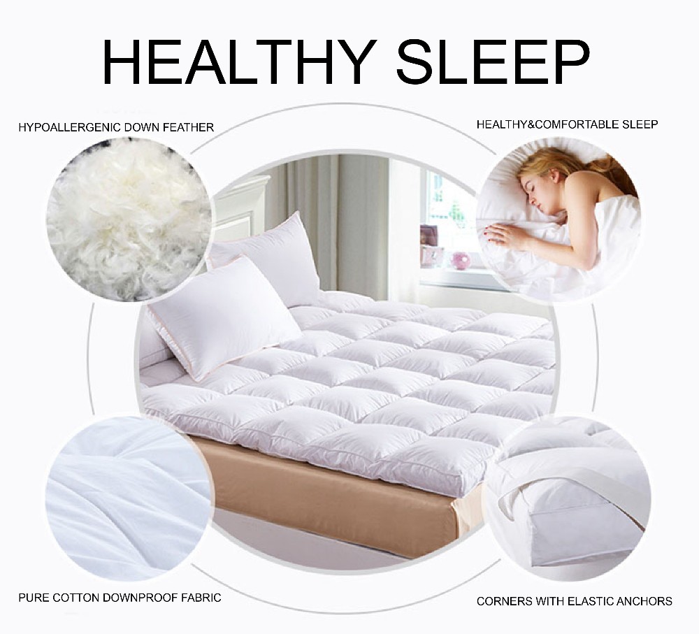 Title: 100% Pure Duck Feather Comforter from Mengjie - A Quality Sleep Solution