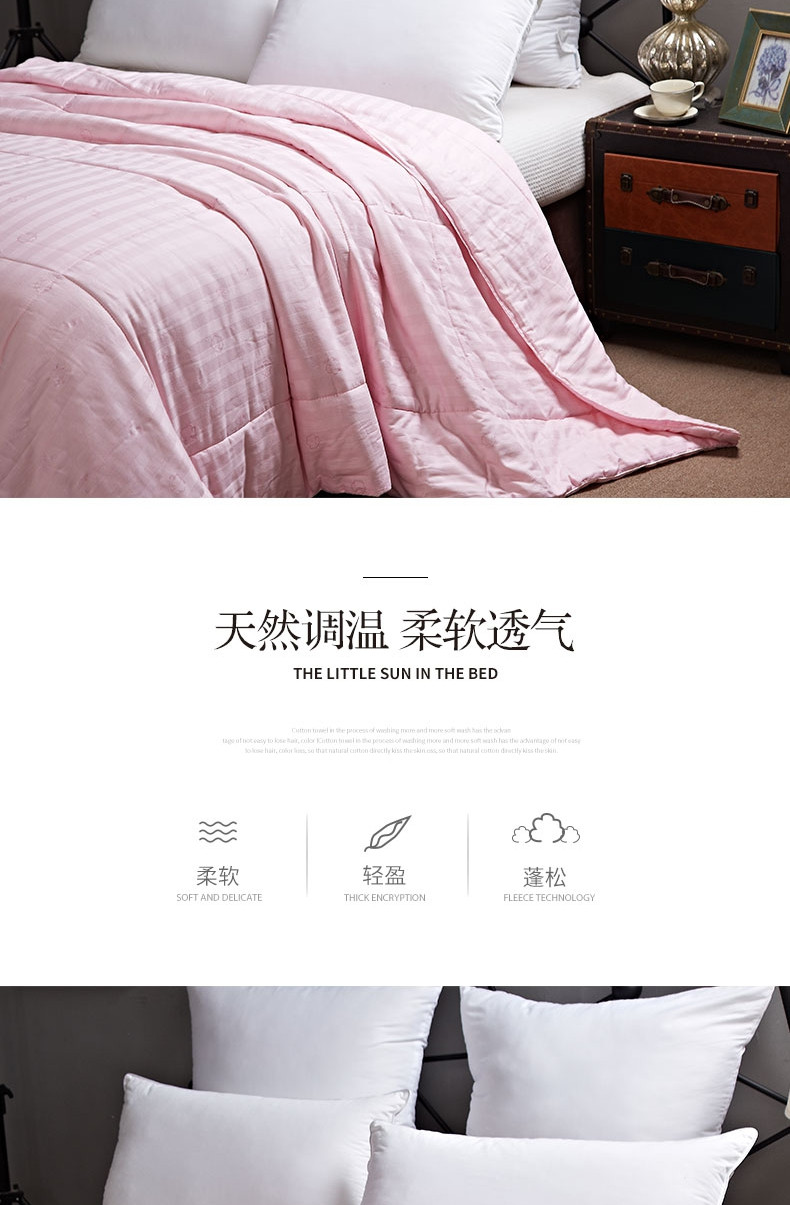 Title: Cotton Nest Winter Warm White Duck Feather Comforter