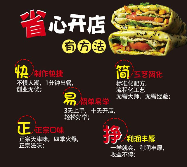 煎饼加盟品牌详解